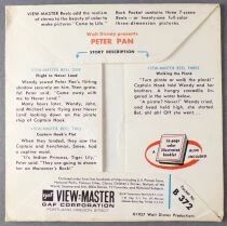 Peter Pan - Set of 3 Discs Gaf View-Master 3-D Ref. B 372