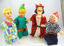 Peter Pan - Set of 4 hand-puppets (loose)