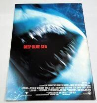 Peur bleue (Deep Blue Sea) - Theatrical Pamphlet / Programme Souvenir - Japon 1999