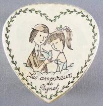 Peynet - Boite Ecrin pour Médaille Or 18 Carats - Les Amoureux de Peynet