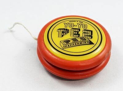 PEZ -  Promotional Yo-Yo - Yoyo (Dark Orange & Yellow)