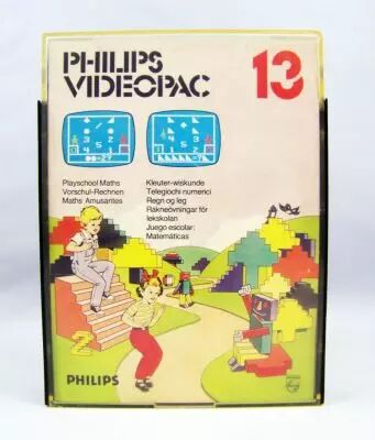 Philips Videopac - Cartouche n�13 Maths Amusantes
