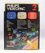 Philips Videopac - Cartouche n°2 Identification / Rendez-Vous-Spatial / Logique