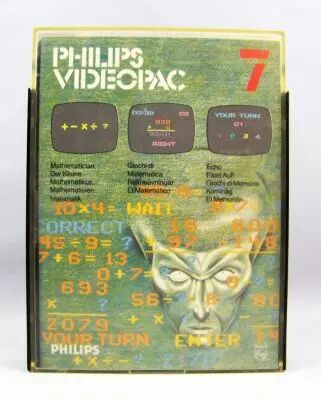 Philips Videopac - Cartouche n�7 Math�maticien