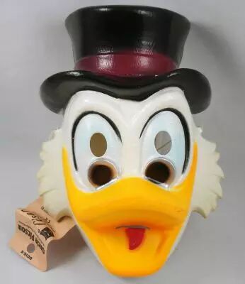 Picsou - Masque de carnaval C�sar - Oncle Picsou (chapeau noir)