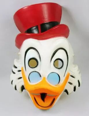 Picsou - Masque de carnaval C�sar - Oncle Picsou (chapeau rouge)