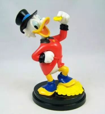 Picsou - Statue Plastique - Picsou et son sou f�tiche