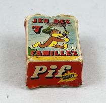 Pif Gadget - 7 families card game (with box)