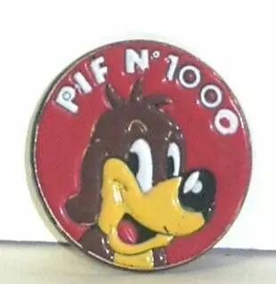 Pif Gadget - Button (tin) Pif pif n� 1000
