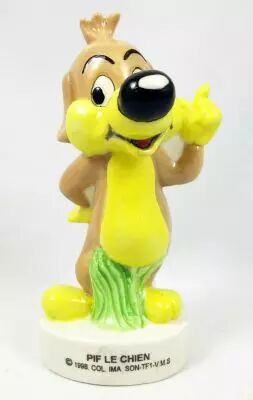 Pif Gadget - F�ve g�ante c�ramique Pif le Chien