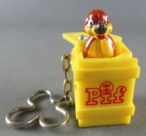 Pif Gadget - Figure key chain Pif jack in the box