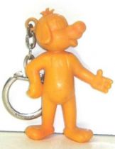 Pif Gadget - Figure key chain Pif yellow