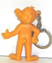 Pif Gadget - Figure key chain Pif yellow