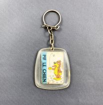 Pif Gadget - Key chain (Vaillant) - Pif the dog (eating sugar)