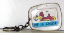 Pif Gadget - Key chain (Vaillant) - Pif the dog (lengthened)