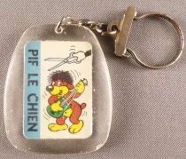 Pif Gadget - Key chain (Vaillant) - Pif the dog (y&eacute;-y&eacute;)