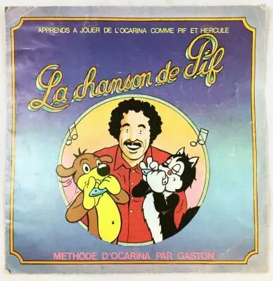 Pif Gadget - La Chanson de Pif (M�thode d\'Ocarina par Gaston) - Vaillant 1976