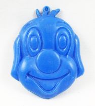 Pif Gadget - Plastic money holder Pif blue head