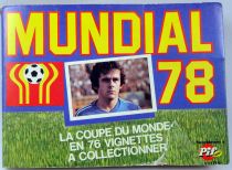 Pif Gadget - Sticker Collector Book - Soccer World Cup Mundial 1978