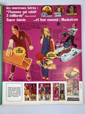 Pif Gadget #502 - With vintage Toy Advertisement.