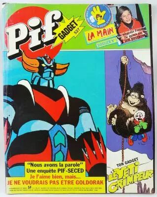 Pif Gadget #527 (1979) - The Climbing Yeti, UFO Robo Grendizer
