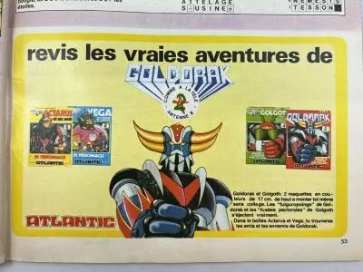 Pif Gadget #530 - With vintage Toy Advertisement (Moto Polistil, Tent�, Shoot Meccano, Goldorak Atlantic)
