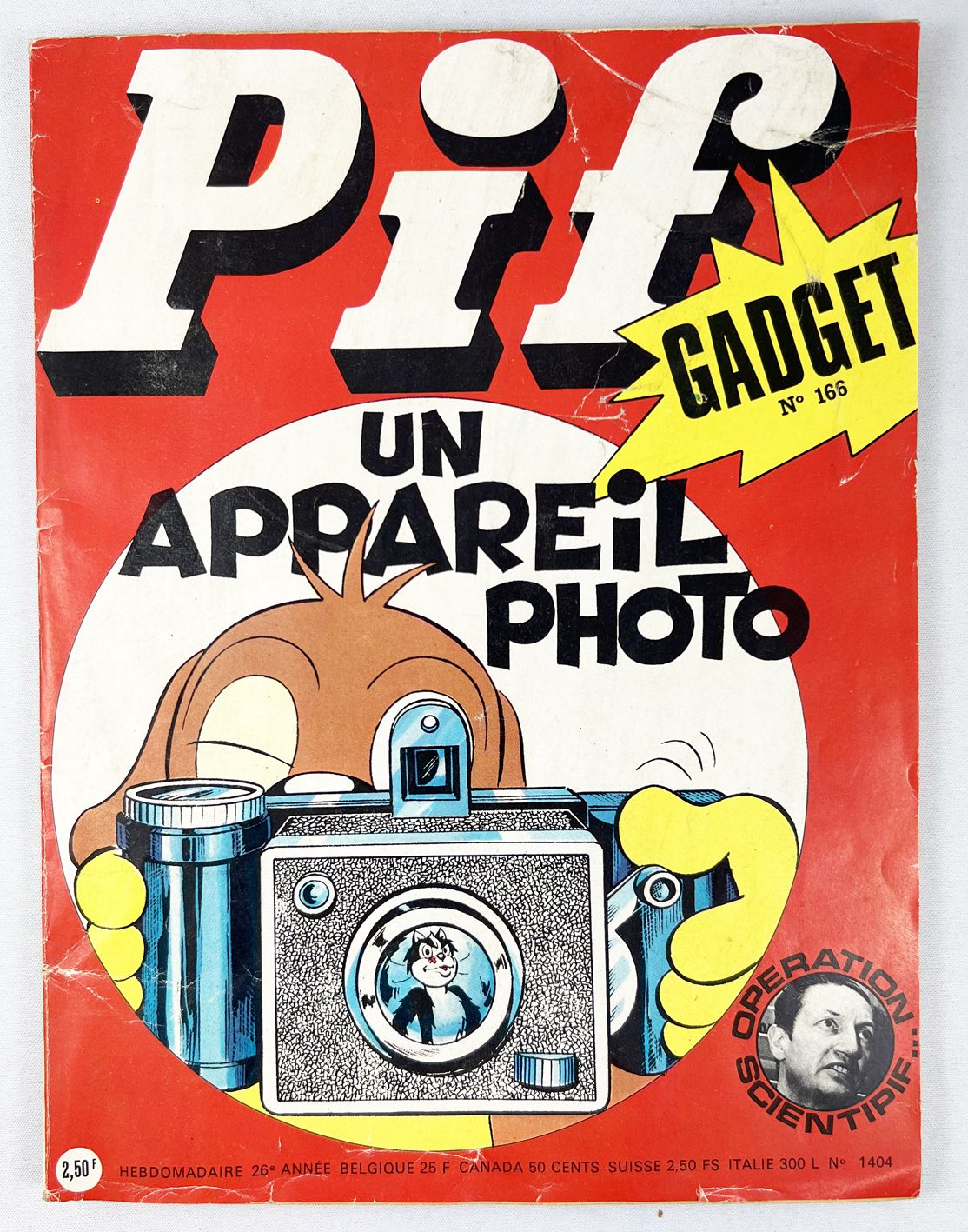 Pif Gadget n°166 (1972) Un Appareil Photo