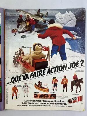 Pif Gadget n�525 - Contenant des Publicit�s de jouets (Action Joe, Atlantic)