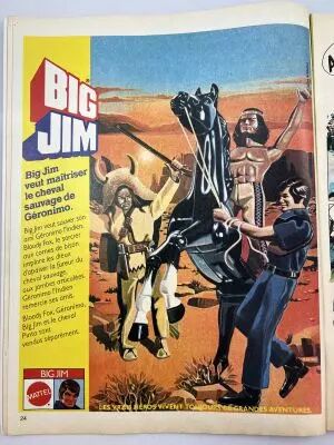 Pif Gadget n�577 - Contenant des Publicit�s de jouets (Polistil, Big Jim, Action Joe)