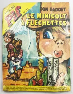 Pif Gadget n�723 (Janvier 1983) - Le Minicolt � Fl�chettes