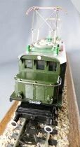 Piko 5/6211 Ho Db Locomotive Electrique BR 244 E 44087 Livr&eacute;e Vert Eclairage Invers&eacute; Boite Notice