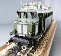 Piko 5/6211 Ho Db Locomotive Electrique BR 244 E 44087 Livr&eacute;e Vert Eclairage Invers&eacute; Boite Notice
