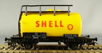 Piko 5/6408/027 Ho Db Wagon Citerne 2 Essieux Shell 583 439 Hambourg Jaune sans Boite
