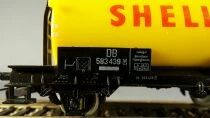 Piko 5/6408/027 Ho Db Wagon Citerne 2 Essieux Shell 583 439 Hambourg Jaune sans Boite