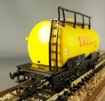 Piko 5/6408/027 Ho Db Wagon Citerne 2 Essieux Shell 583 439 Hambourg Jaune sans Boite