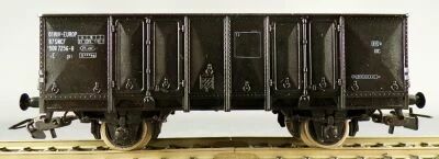 Piko 5/6444/079 Ho Sncf Gondola Wagon Uic 2 Axles 01 87 508 7256-8 Black no Box