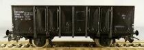 Piko 5/6444/079 Ho Sncf Gondola Wagon Uic 2 Axles 01 87 508 7256-8 Black no Box