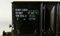 Piko 5/6444/079 Ho Sncf Wagon Tombereau Uic 2 Essieux Noir 01 87 508 7256-8 sans Boite