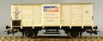 Piko 5/6448-106 Ho Fs Wagon Frigorifique Cinzano 2 Essieux F 1021013 sans Boite