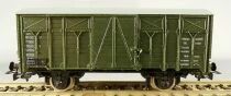 Piko 5/6449/012 Ho Dr Covered Wagon 2 Axles Cinzano 81 32 17 Green no Box