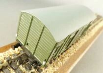 Piko 5/6449/012 Ho Dr Covered Wagon 2 Axles Cinzano 81 32 17 Green no Box