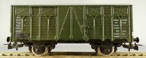 Piko 5/6449/012 Ho Dr Wagon Couvert 2 Essieux 81 32 17 Vert sans Boite