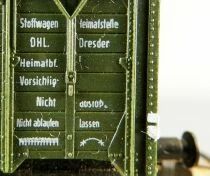 Piko 5/6449/012 Ho Dr Wagon Couvert 2 Essieux 81 32 17 Vert sans Boite