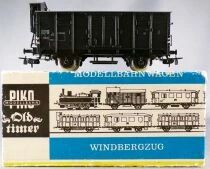 Piko 6450 070 Ho Sncf Wagon Couvert &agrave; Gu&eacute;rite 2 Essieux L 469251 Noir Neuf Boite