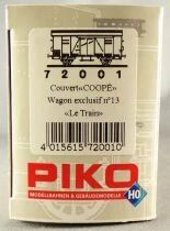 Piko 72001 Ho Sncf Covered Wagon Coop&eacute; Lw 7493531 2 Axles Epok 3 Mint in Box