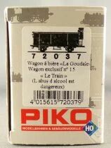 Piko 72037 Ho Sncf Bier Wagon 2 Axles Brakeman\'s cab La Goudale Les Brasseurs de Gayant Boxed