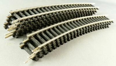 Piko 880 Ho 8 x Steel Curved Rail R 440 mm 22�30 Very Code 100 Very Good Condition 