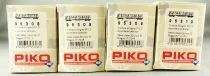 Piko 95308 2x9539 95310 Ho SNCF Train Set 4 Cars with Bogies and Side Doors Era III Near Mint in Box