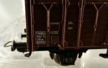 Piko 95430 Ho Sncf Covered Wagon KKuw 219331 2 Axles Epok 3 Mint in Box