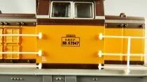 Piko 96167 Ho Sncf Diesel Locomotive BoBo BB 63947 Arzens Livery Bordeaux Era IV 12V DC Nem 652 NMIB